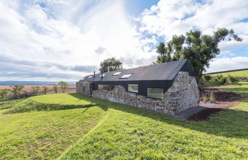 th century ruins transform into a futuristic home