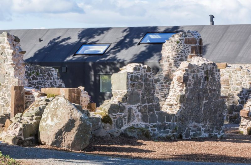 th century ruins transform into a futuristic home