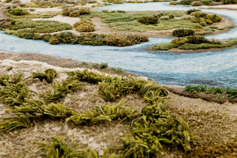 Powerful Landscape Rugs by Argentine Artist Alexandra Kehayoglou