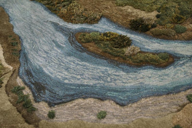 Powerful Landscape Rugs by Argentine Artist Alexandra Kehayoglou