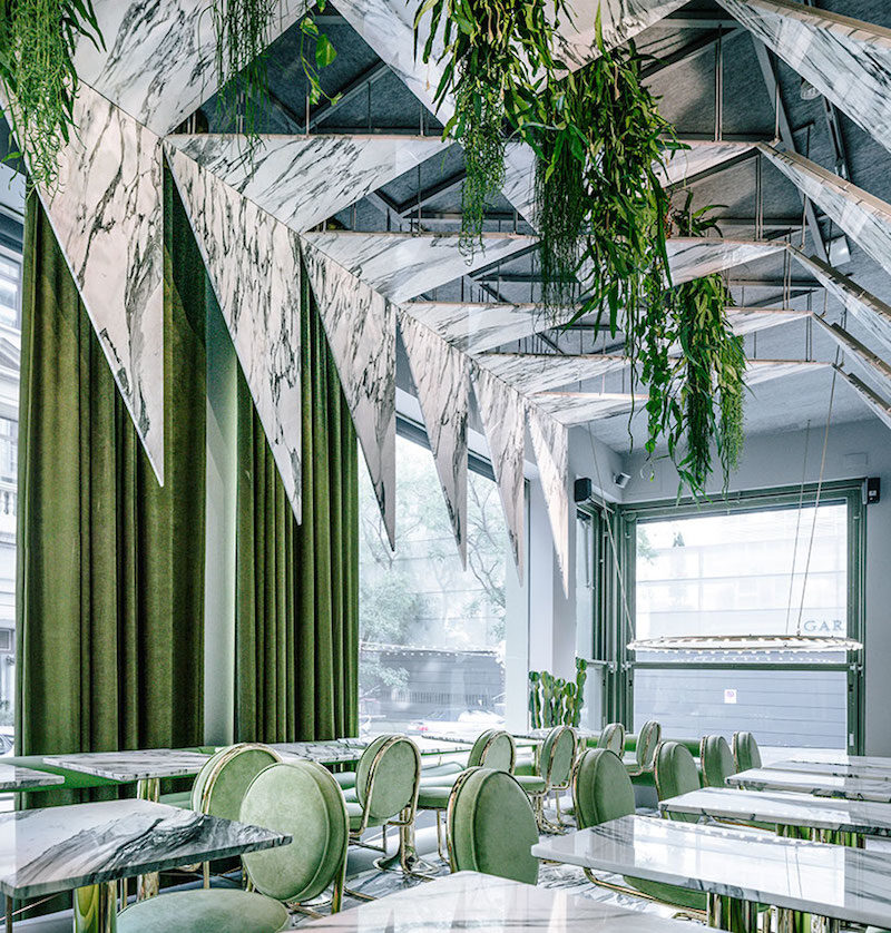 futuristic romola restaurant in madrid