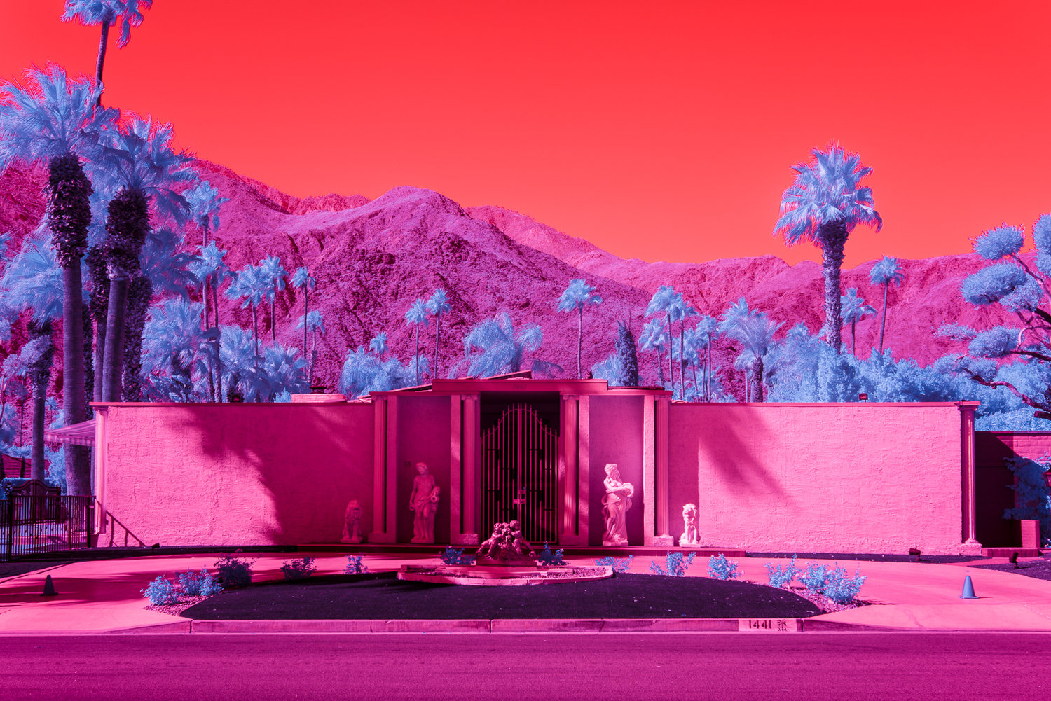 kate ballis infra realism of palm springs