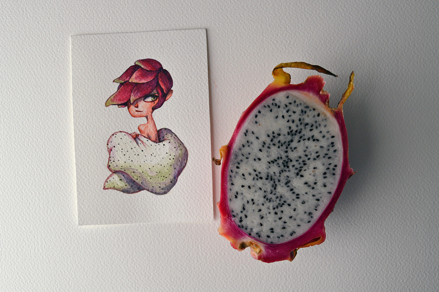 marija tiurina fruit characters illustrations