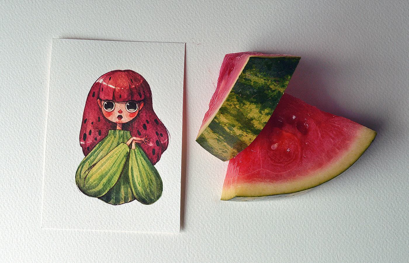 marija tiurina fruit characters illustrations