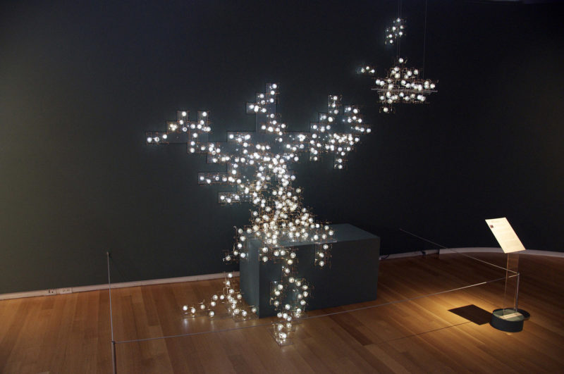 Fragile Future Light Sculpture by Studio Drift