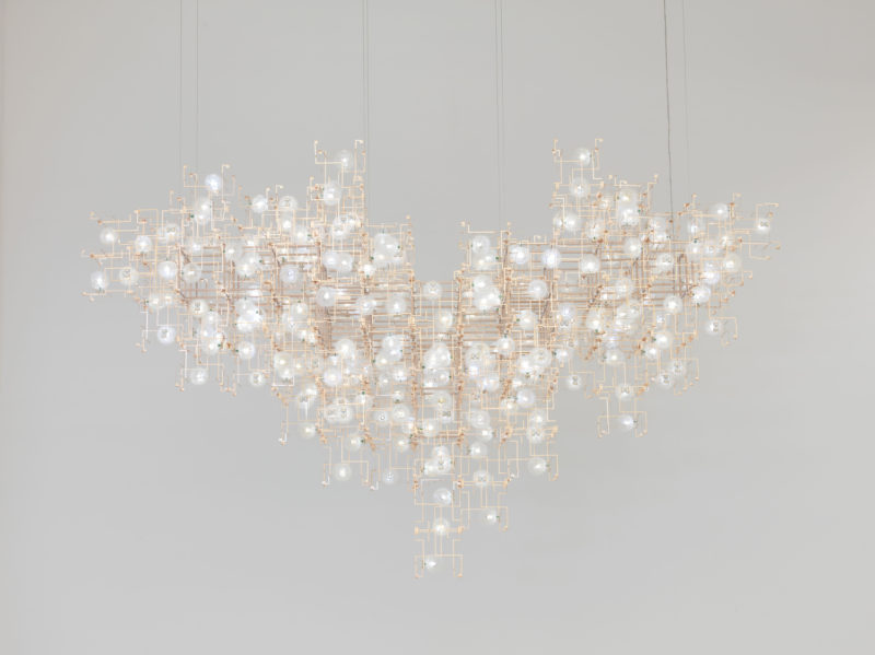 Fragile Future Light Sculpture by Studio Drift