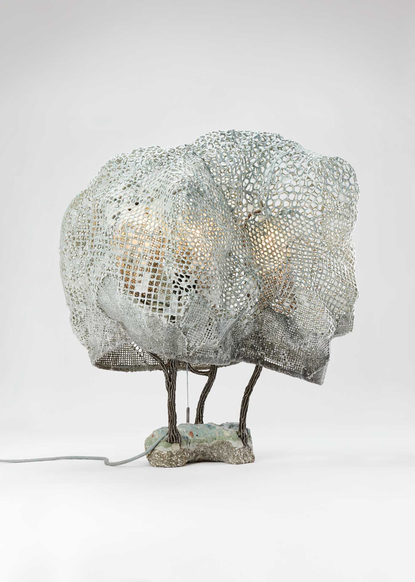 nacho carbonell stunning sculptural lamps