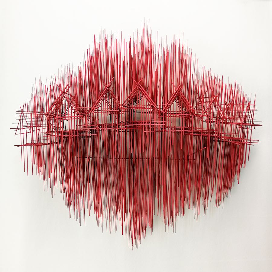 david moreno drawing sculptures