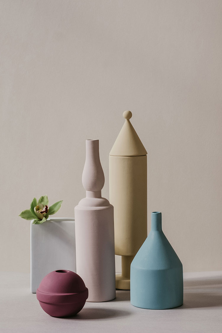 giorgio morandi inspired ceramic collection by sonia pedrazzini