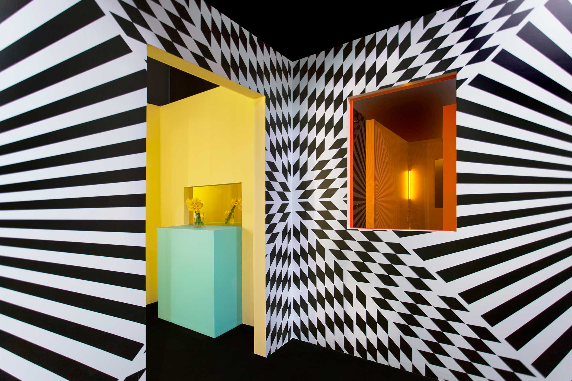 rafael de cardenas sahra motalebi amaze installation new york