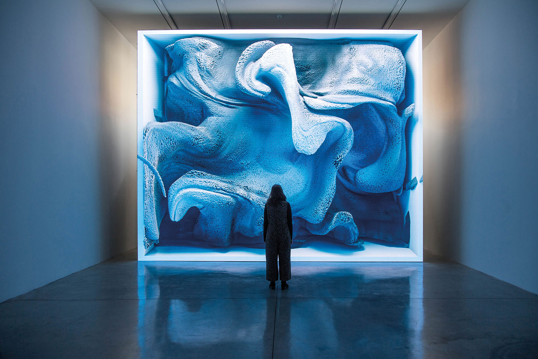 Refik Anadol's Data Sculpture Melting Memories