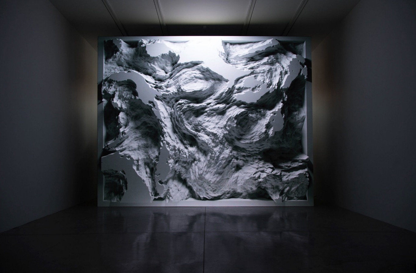 refik anadol data art melting memories