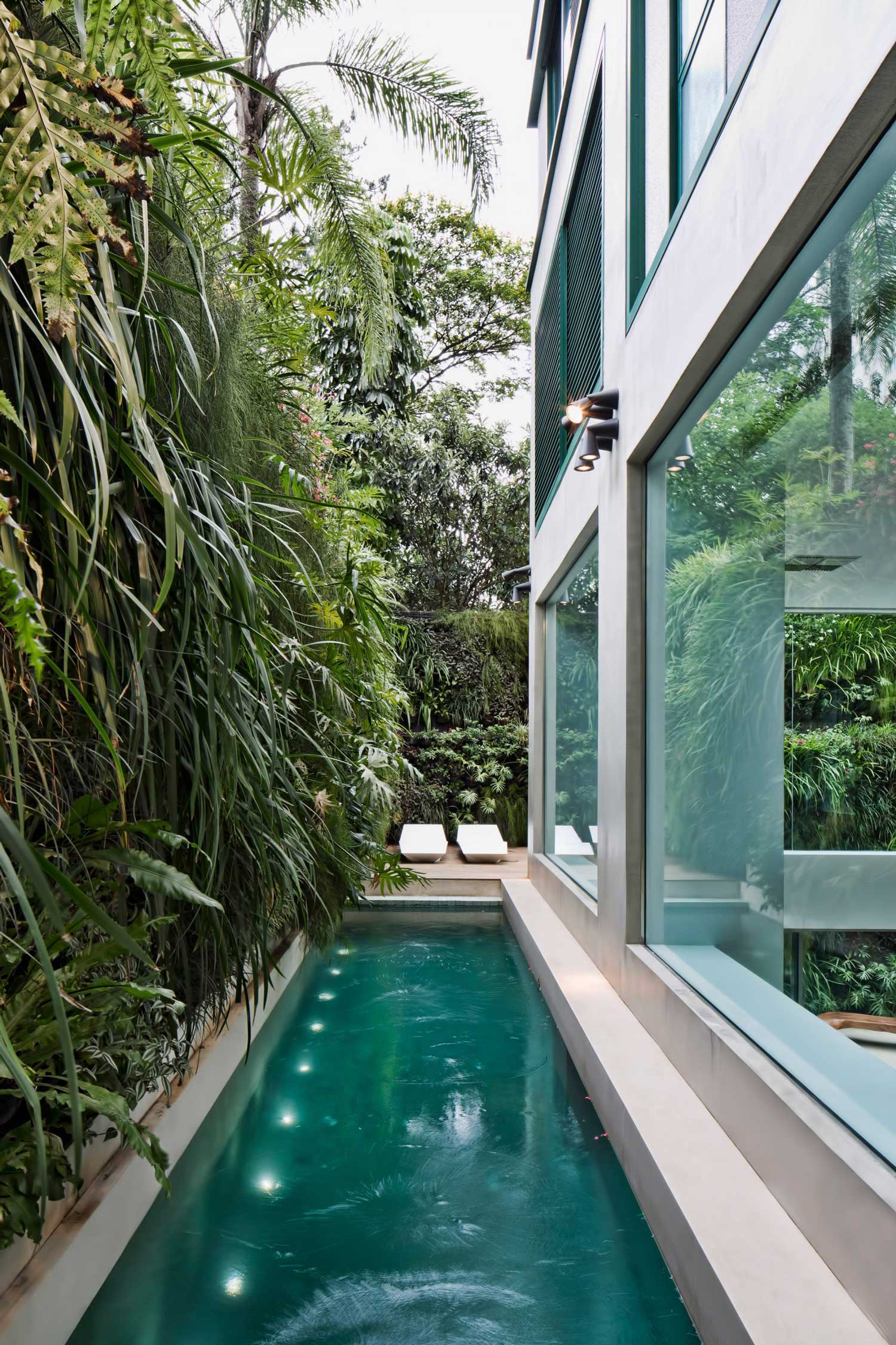 Fernanda Marques Architects Swimming Pool apt Sao Paulo