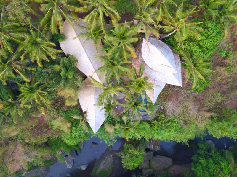 Green Village_IBUKU_GV Ananda House_ _Aerial View . Shaan Hurley image