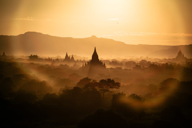 MYANMAR Temples from Above by Dimitar Karanikolov