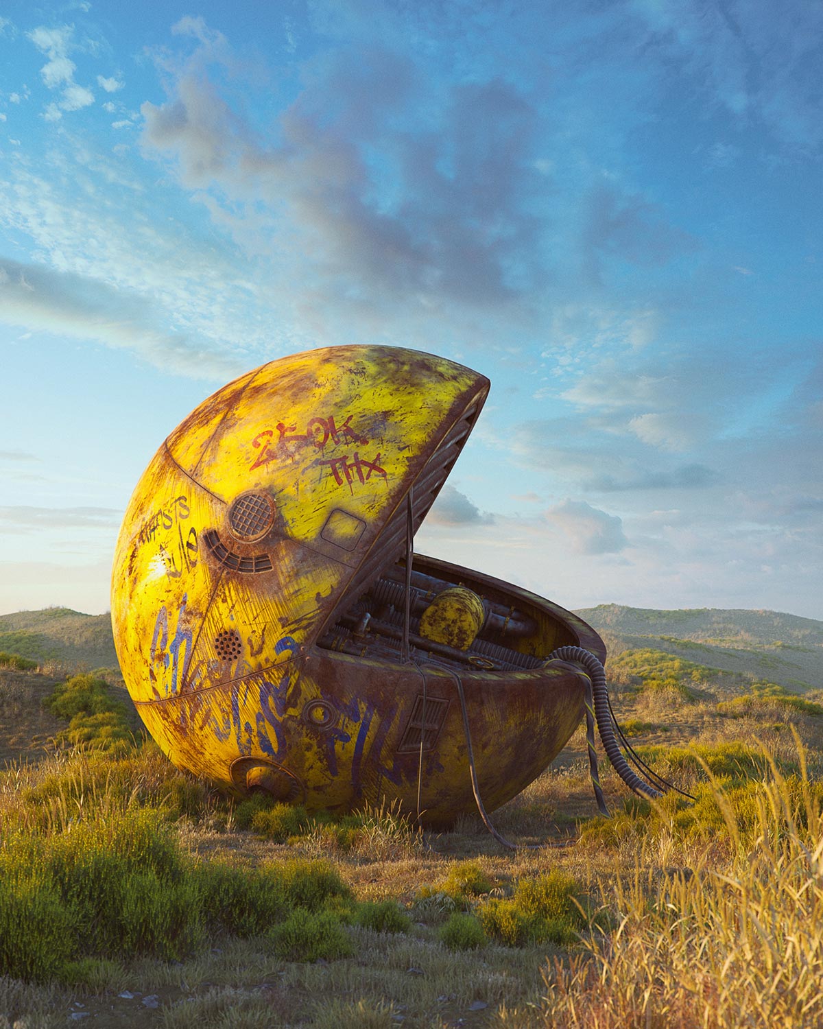 pop culture dystopia by filip hodas