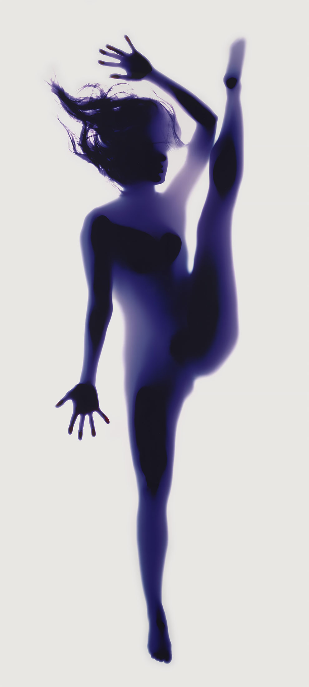 yoga photograms by british artists rob and nick carter