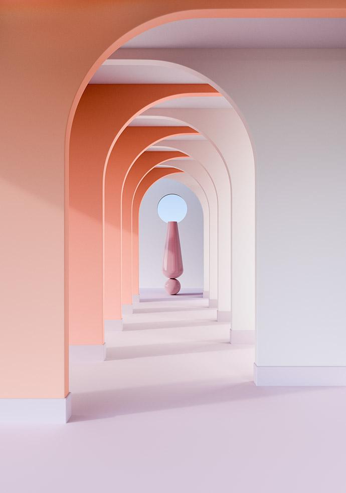 Imagined Architectural Spaces by D Artist Alexis Christodoulou