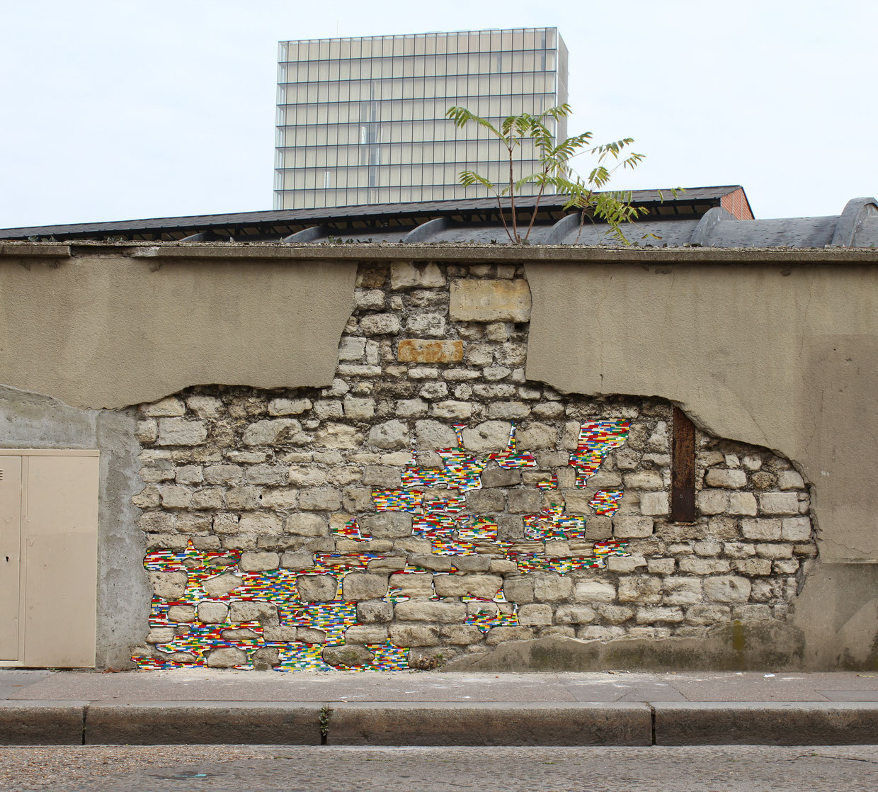 Lego discount street art