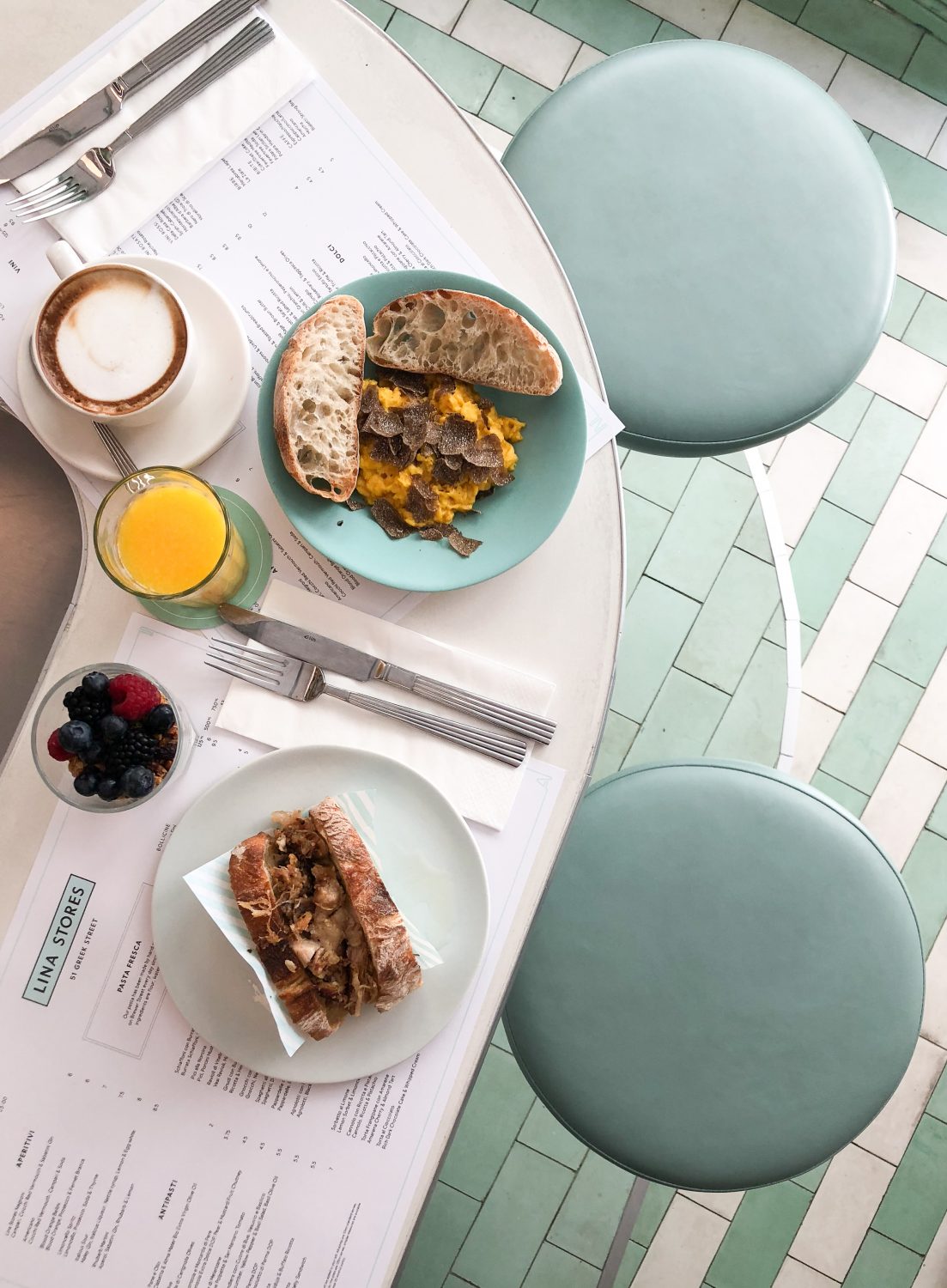 lina stores deli restaurant london