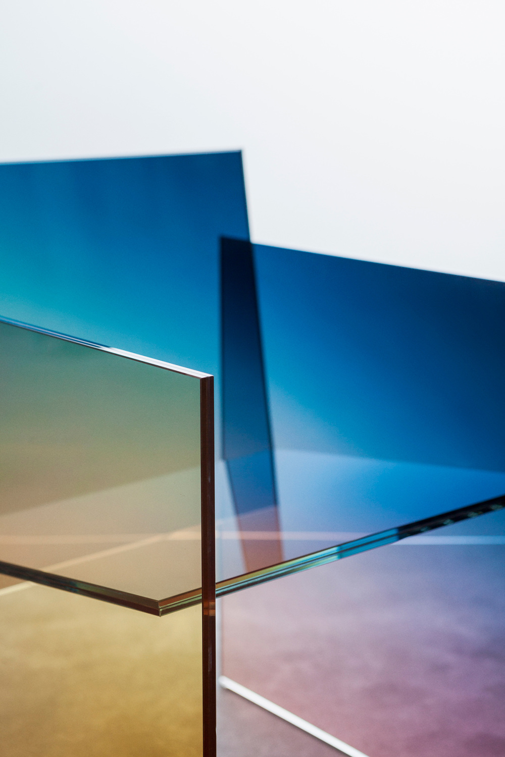 germans ermics ombre glass chair