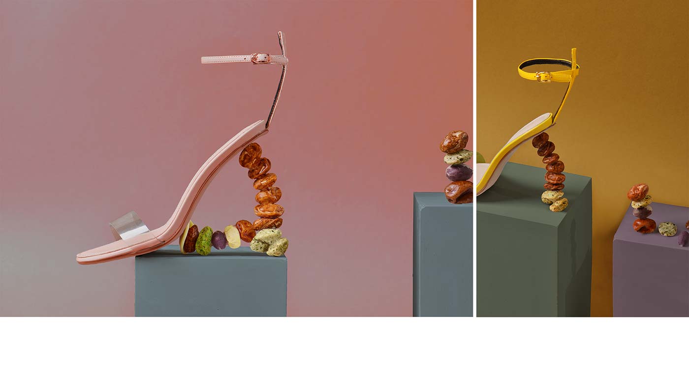 snack high heeled by yum tang