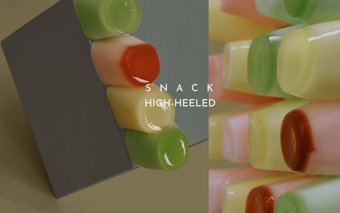 snack high heeled by yum tang
