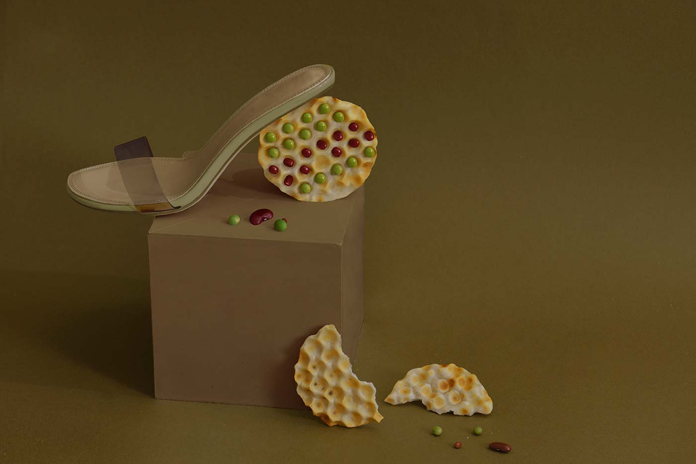 snack high heeled by yum tang