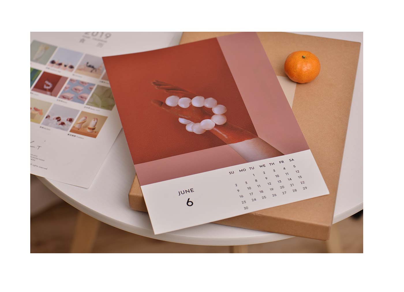 food calendar by yum tang