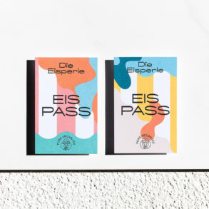 die eisperle graphic visual identity featured