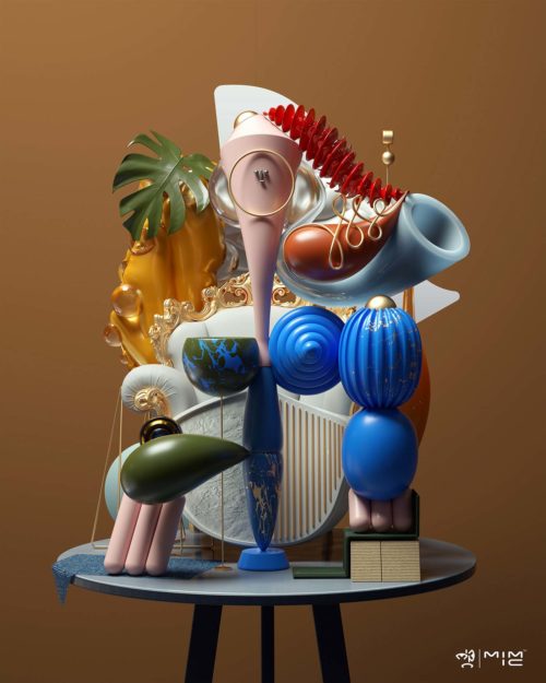 Omar Aqils' Latest 3D Picasso Series