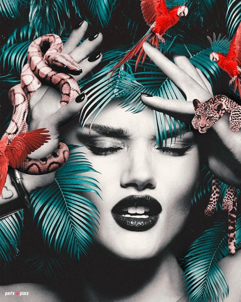 rodrigo pinheiro mixed media collages