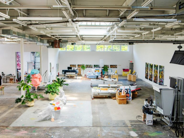 urs fischer brooklyn studio