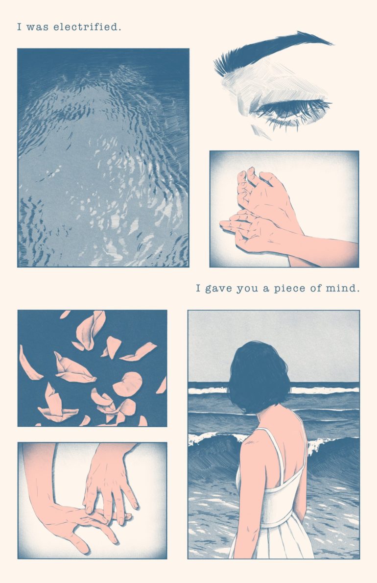 Romantic aesthetic comics by Sarah Maxwell