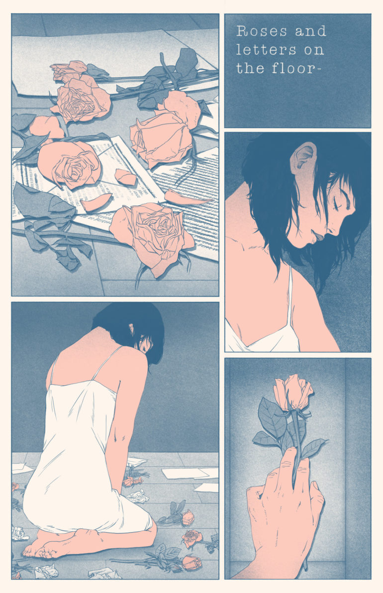 Romantic aesthetic comics by Sarah Maxwell