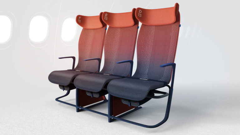 layer design seat concept for airbus