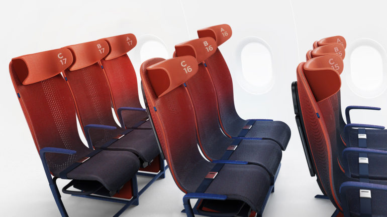 layer design seat concept for airbus