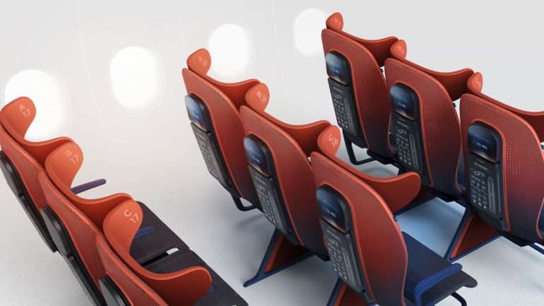 layer design seat concept for airbus