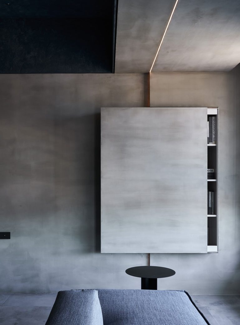 minimalism at its best with the blue eye apartment taiwan a