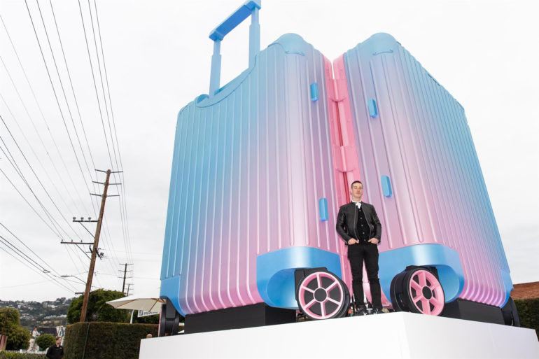 RIMOWA x Alex Israel Reimagines Suitcases in Colours of the Los