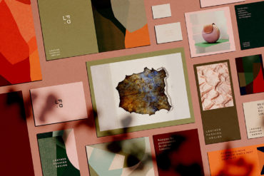 art infused visual identity for leather fashion design featured