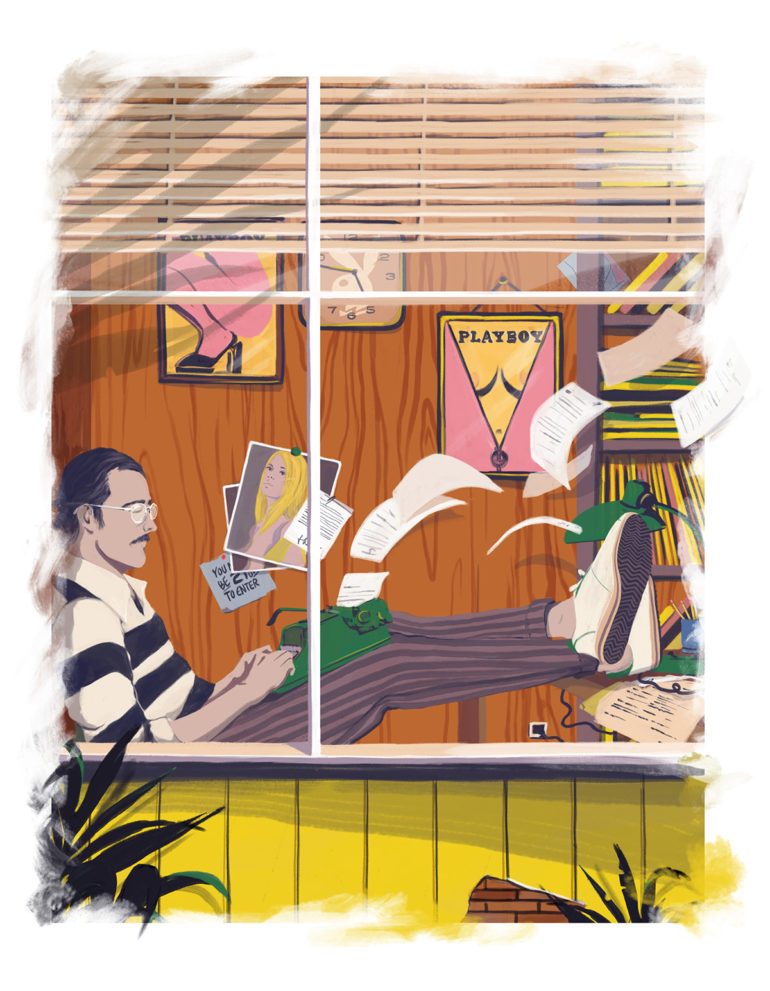 editorial illustration by spiros halaris