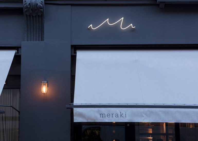 meraki restaurant branding london