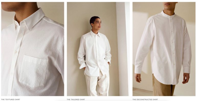 the white shirt project by cos