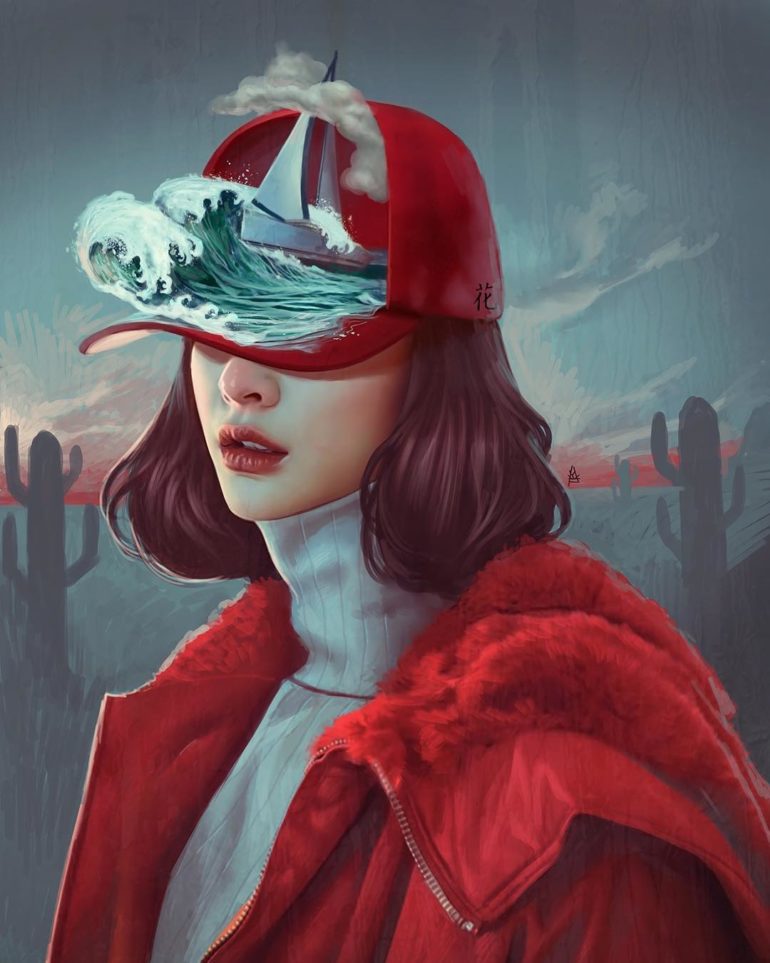 aykut aydogdu portrait paimtings