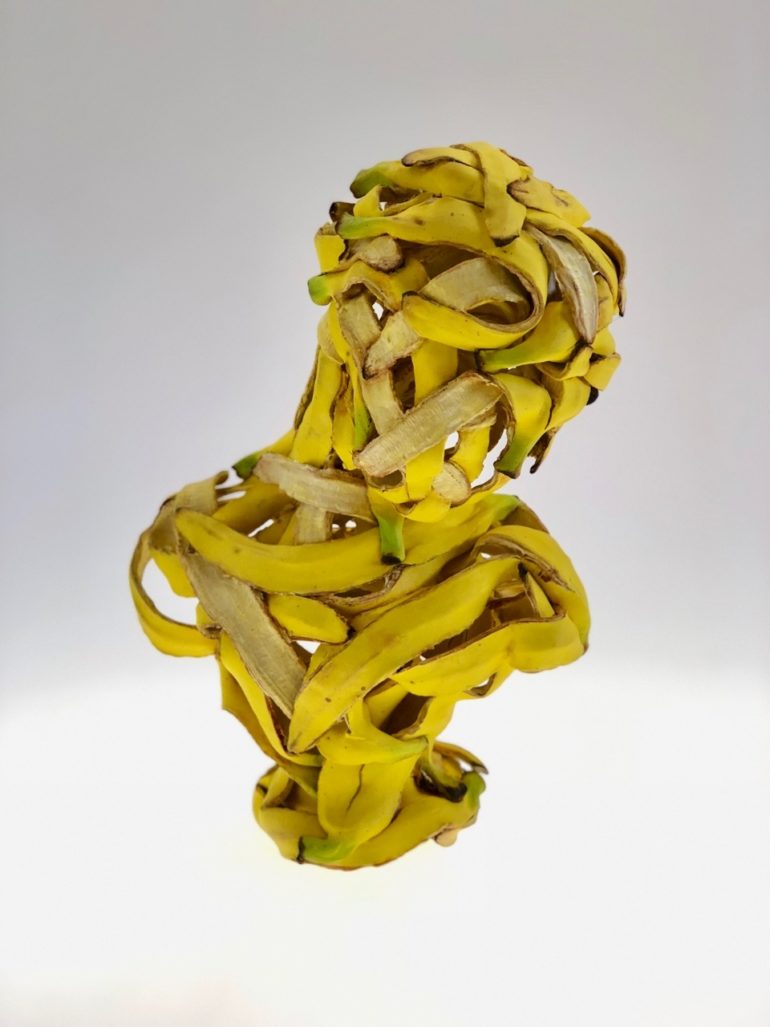 ceramics bananas sculpture