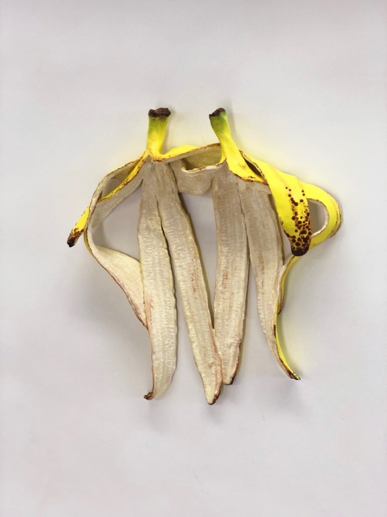 ceramics bananas sculpture