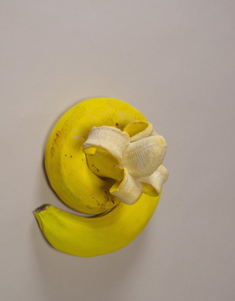 ceramics bananas sculpture