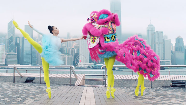 hong kong ballet anniversary campaign DesignArmy