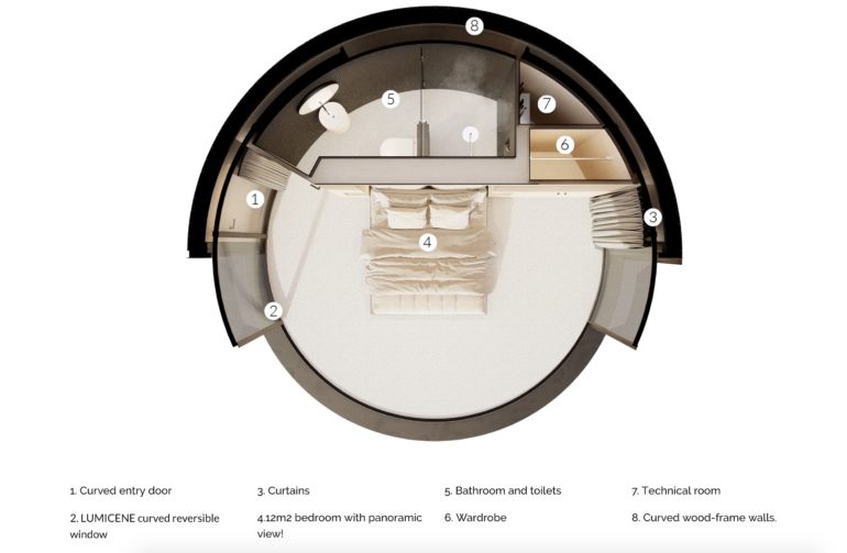 lumipod prefab cabin